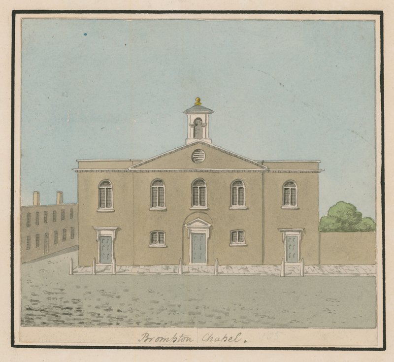 Brompton Kapelle, London von English School