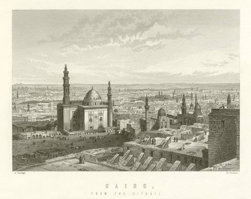 Kairo, von der Zitadelle aus von English School