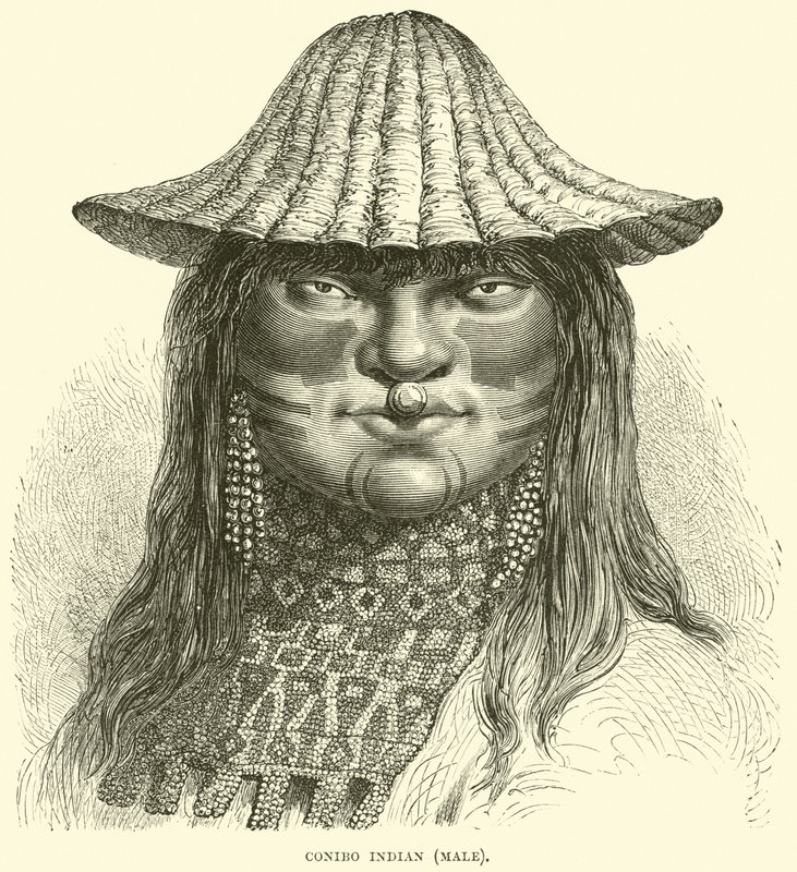 Canibo-Indianer von English School