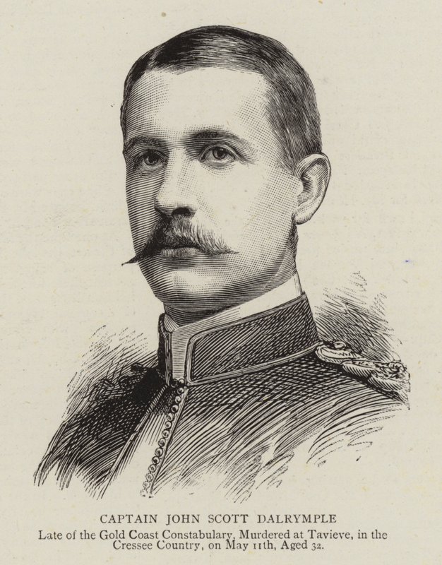 Kapitän John Scott Dalrymple (Gravur) von English School