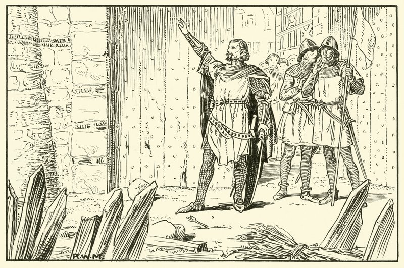 Kapitän von Calais ruft die Engländer von English School