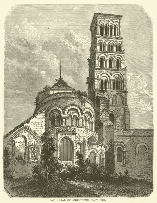 Kathedrale von Angoulême, Ostende von English School