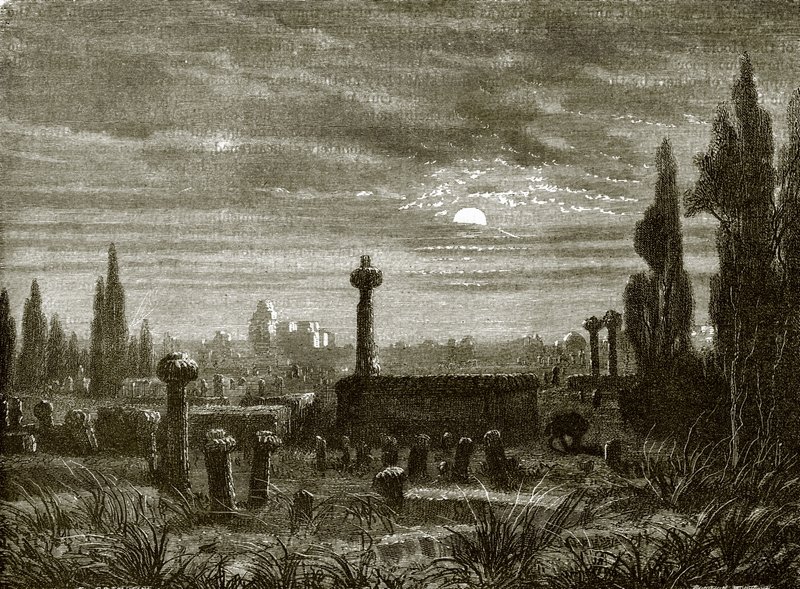Friedhof in Mogador von English School