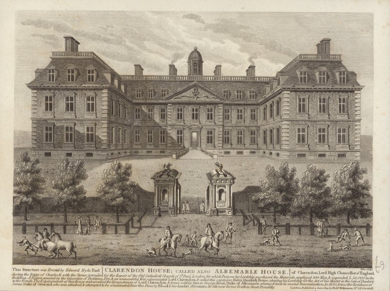 Clarendon House auch Albemarle House genannt von English School