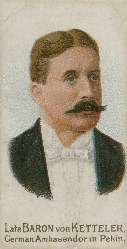 Clemens von Ketteler, deutscher Botschafter in Peking von English School