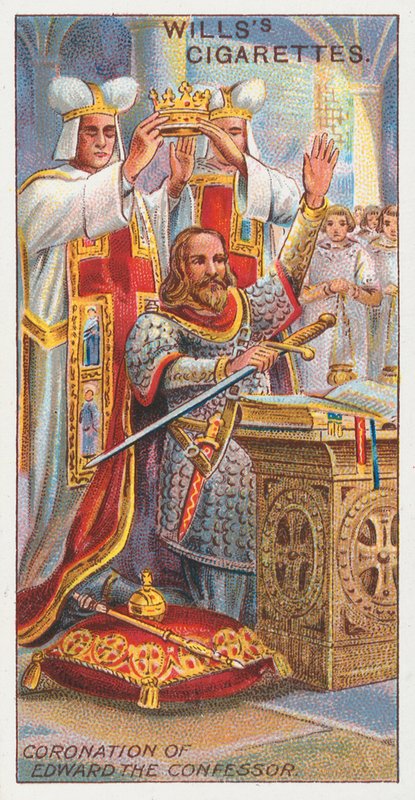 Krönung von Eduard dem Bekenner von English School