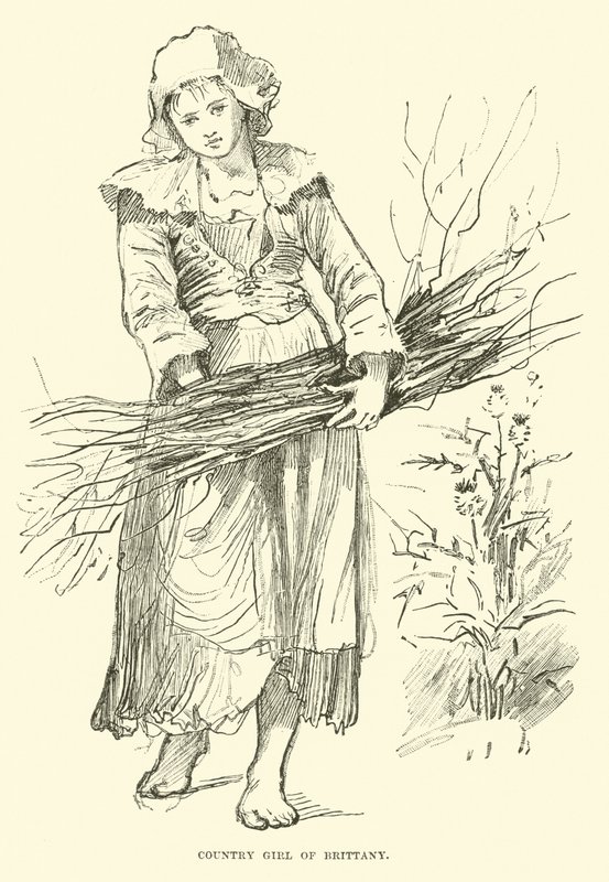 Landmädchen aus der Bretagne von English School