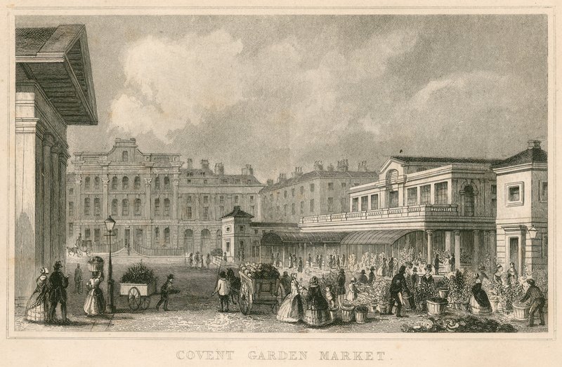 Covent Garden Markt, London von English School