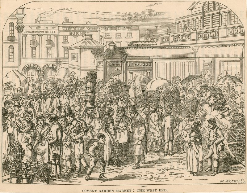 Covent Garden Markt, London: Das West End von English School
