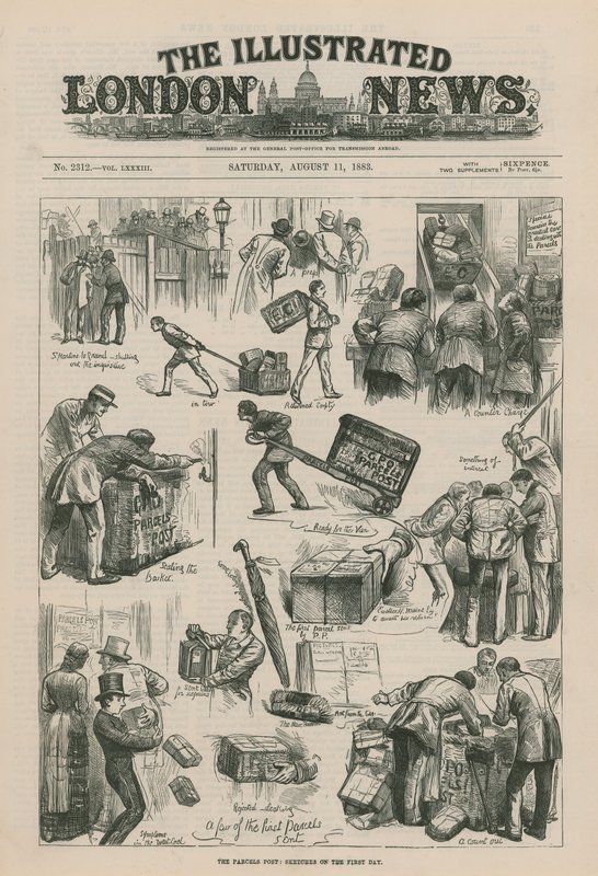 Titelblatt der Illustrated London News von English School