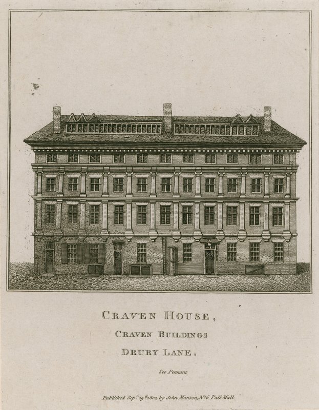 Craven House, Craven Buildings, Drury Lane, London von English School