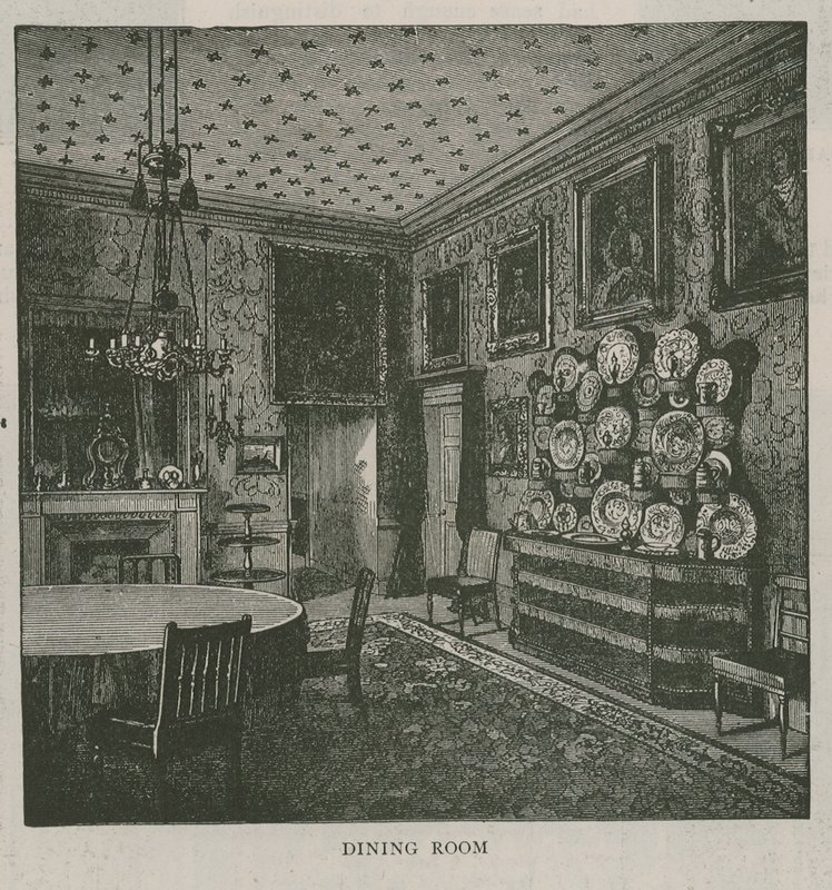 Esszimmer, Holland House von English School