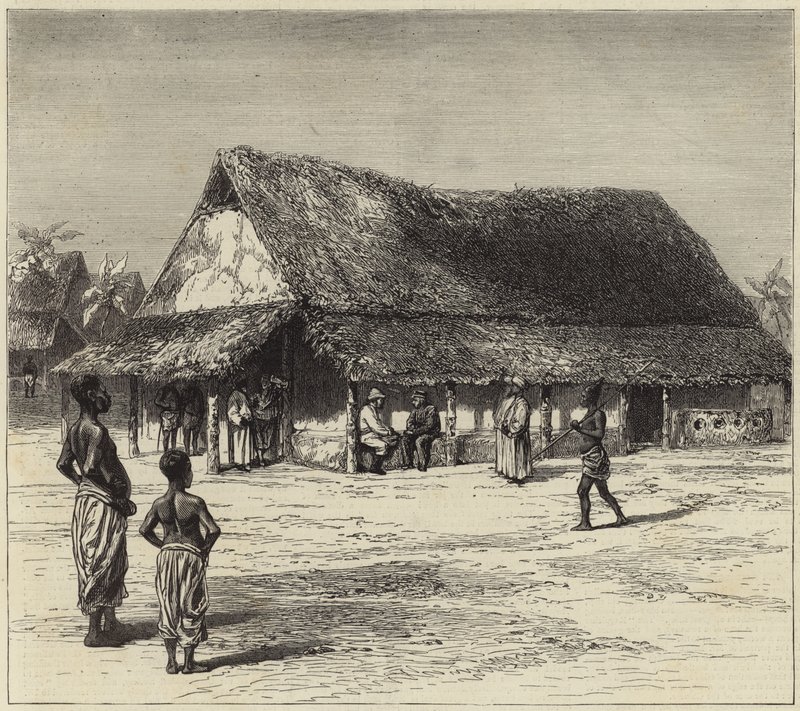 Dr. Livingstones Haus in Ujiji von English School