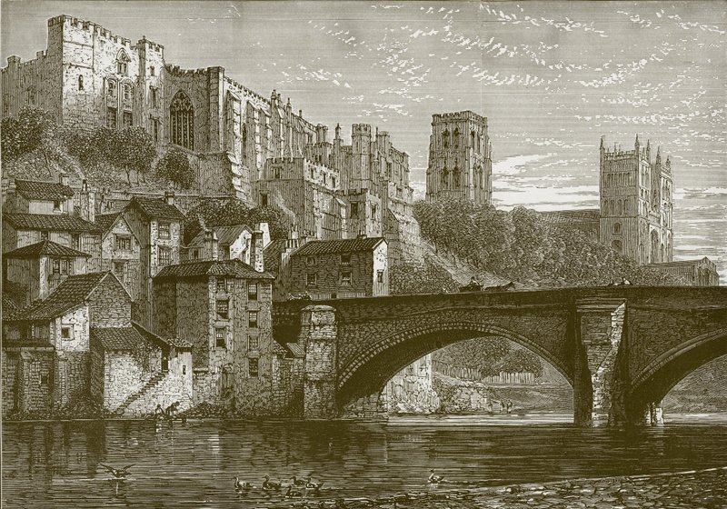 Durham, vom Fluss aus von English School