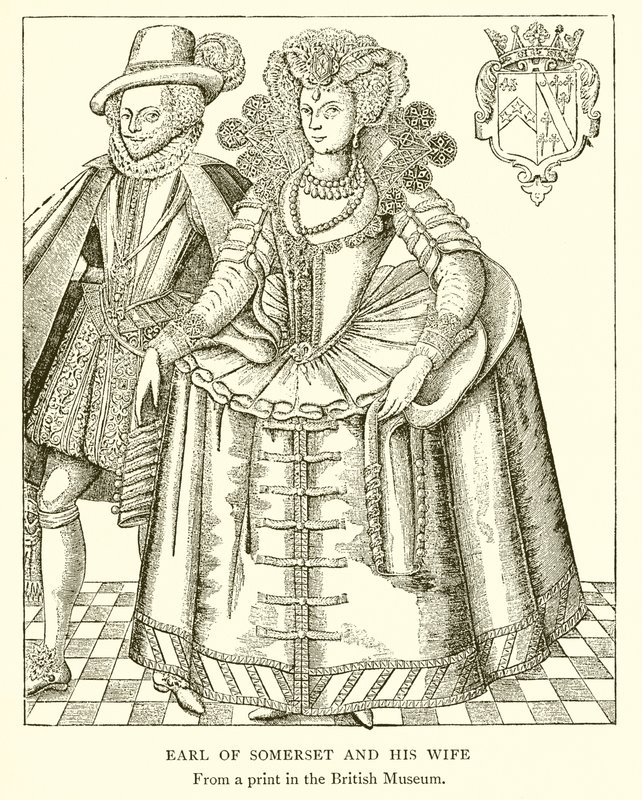 Graf von Somerset und seine Frau von English School