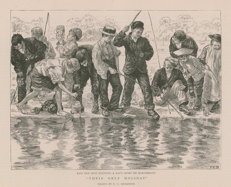 Ostend-Jungen genießen einen Sporttag auf Blackheath von English School