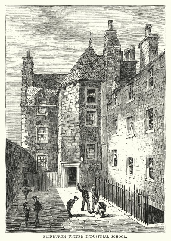 Edinburgh United Industrial School (Stich) von English School