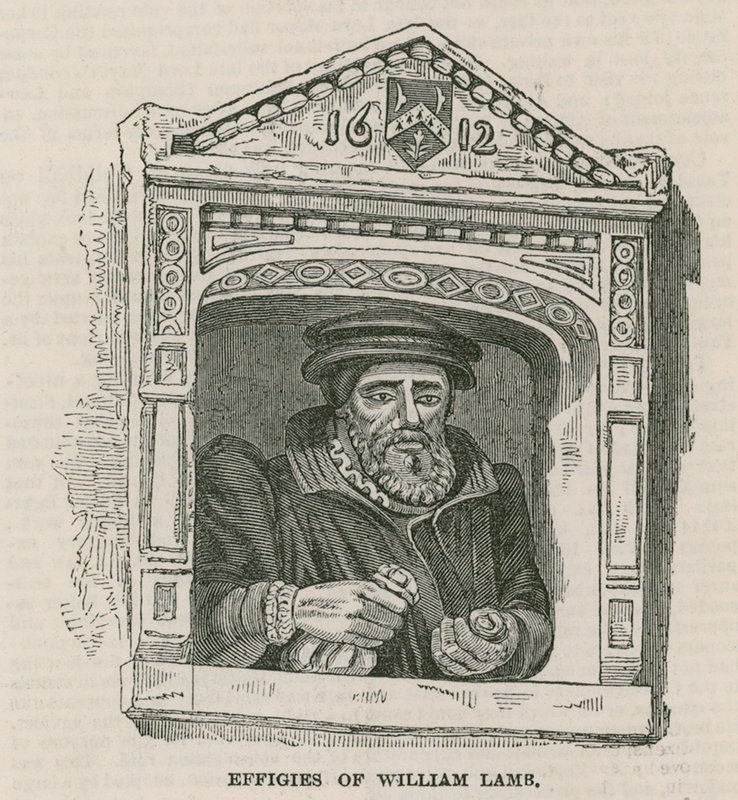 Bildnis von William Lamb von English School