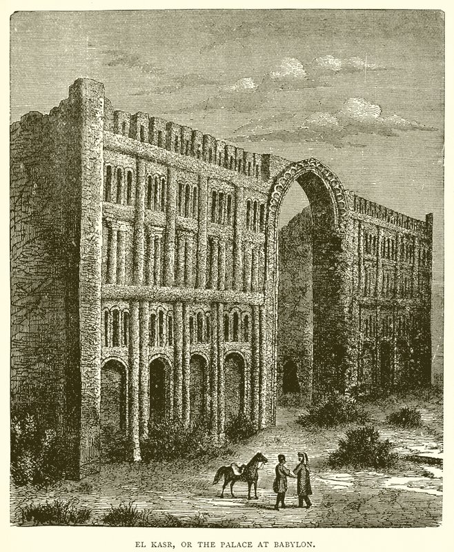 El Kasr, oder der Palast von Babylon von English School