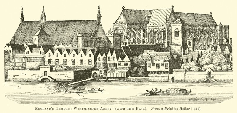 Englands Tempel: Westminster Abbey, mit der Halle von English School