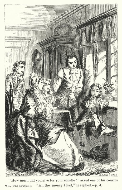 Episode im Leben des jungen Benjamin Franklin von English School