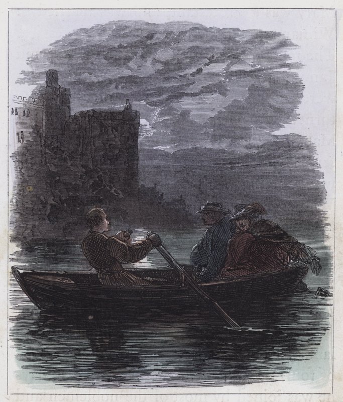 Flucht von James dem Zweiten von English School