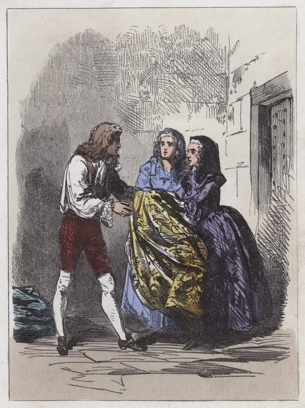 Flucht des Earl of Nithsdale von English School