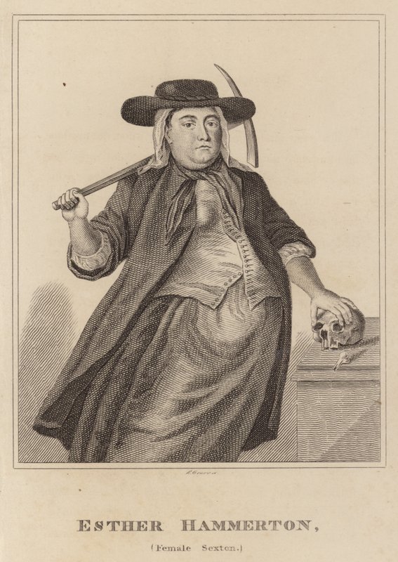 Esther Hammerton, weiblicher Totengräber von English School