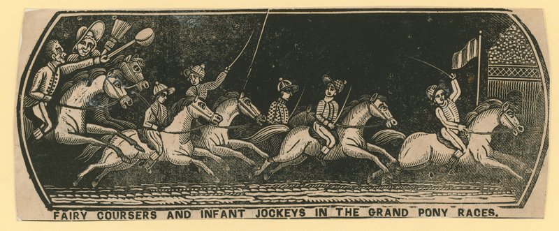 Feenläufer und Kinderjockeys in den großen Ponyrennen von English School