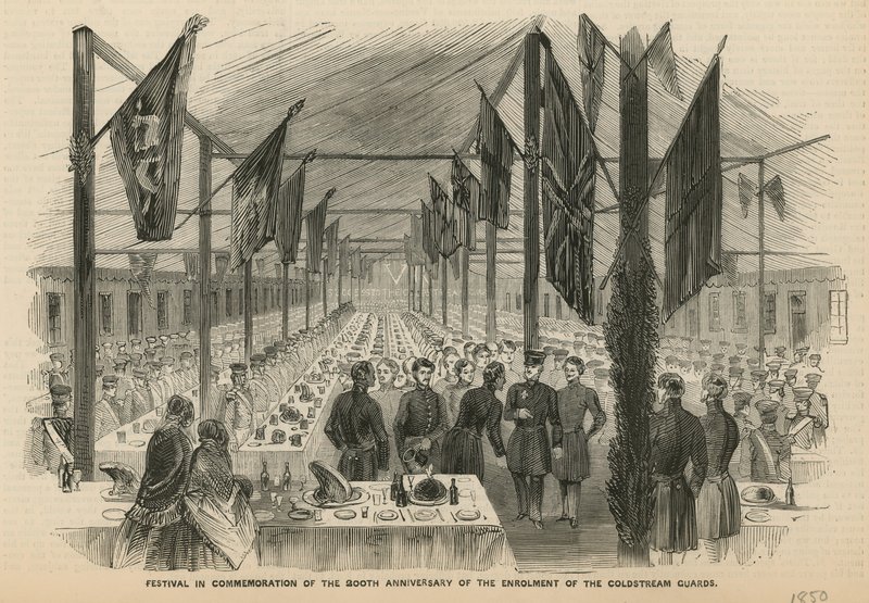 Fest zur Erinnerung an den 200. Jahrestag der Coldstream Guard von English School
