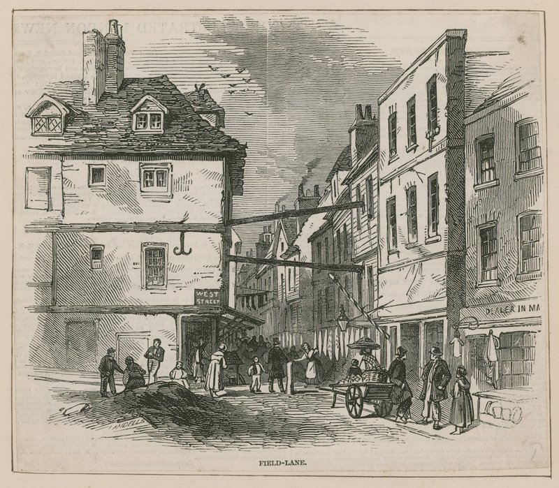 Field Lane, London von English School