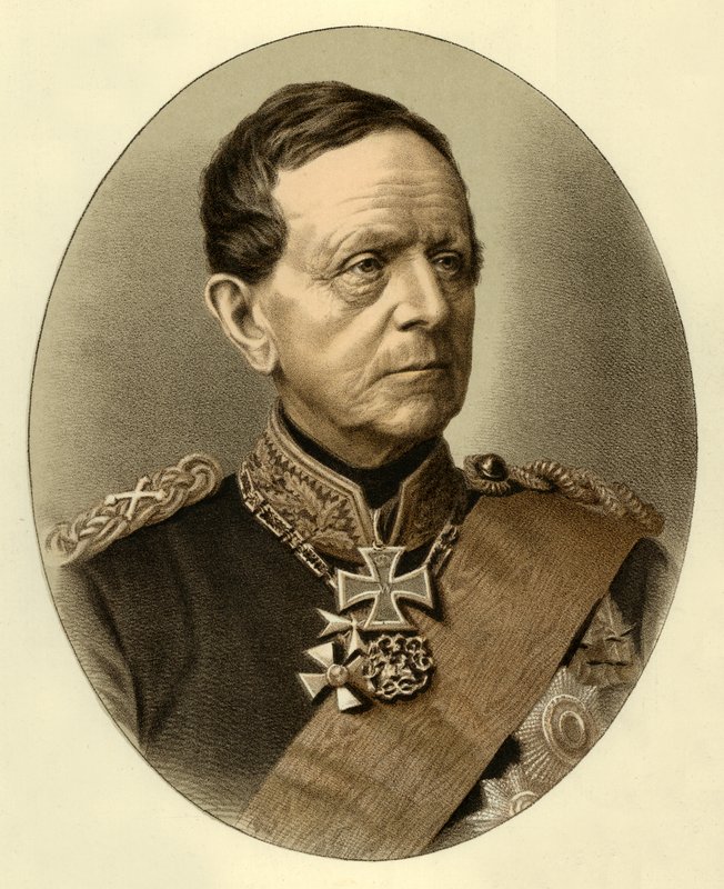 Feldmarschall Graf Moltke von English School