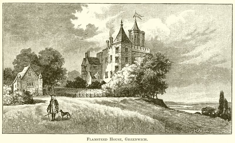 Flamsteed House, Greenwich von English School