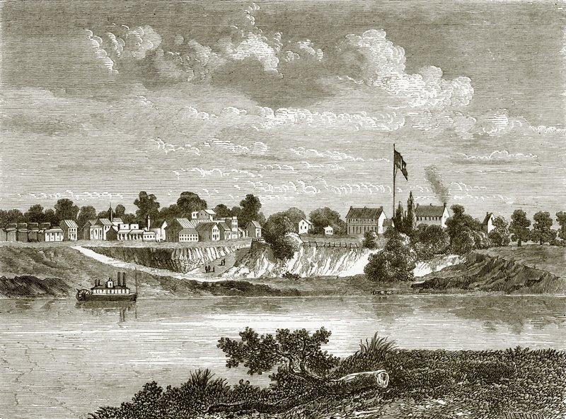 Fort Smith, am Arkansas von English School
