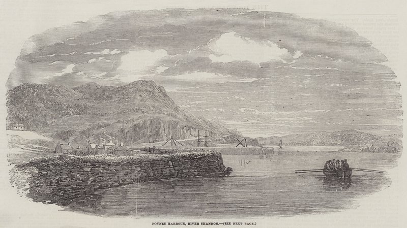 Foynes Hafen, Fluss Shannon von English School