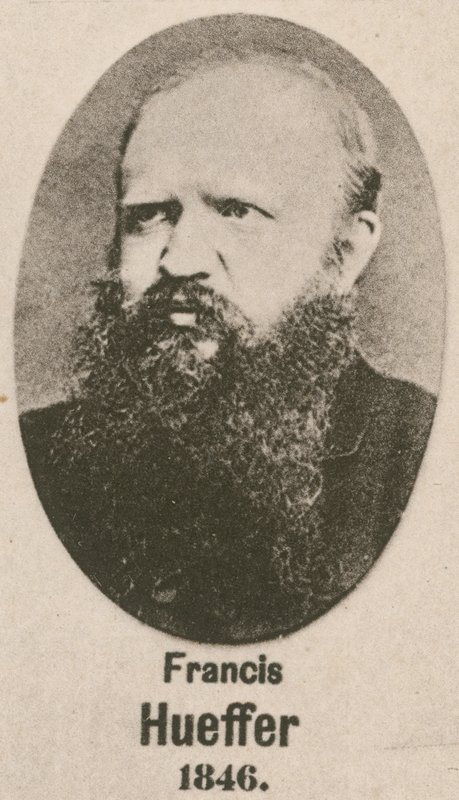 Francis Hueffer (Gravur) von English School