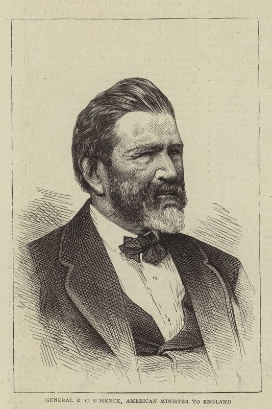 General R C Schenck, amerikanischer Minister in England von English School