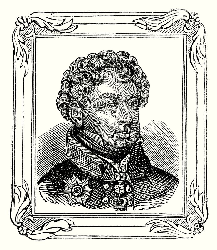 George Augustus Frederick IV, Sohn von George III, geboren am 12. August 1762; proklamiert am 31. Januar 1820; und gekrönt am 19. Juli 1821 (Stich) von English School