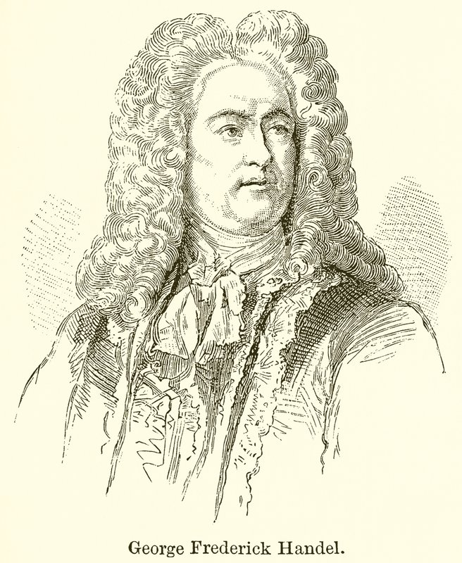 Georg Friedrich Händel von English School