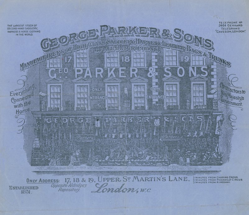 George Parker & Sons Laden von English School