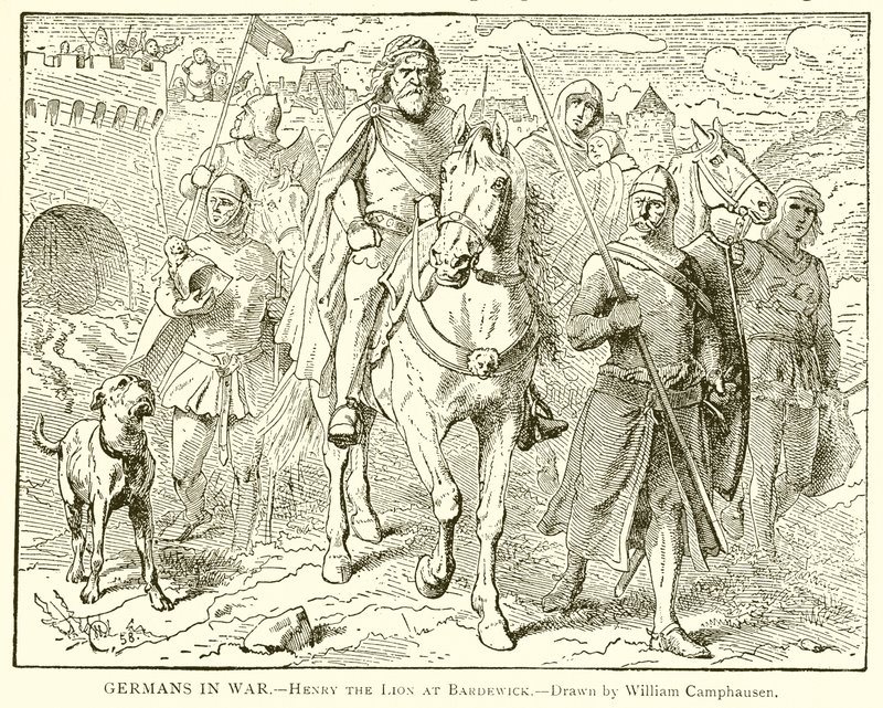Deutsche im Krieg – Heinrich der Löwe in Bardewick von English School