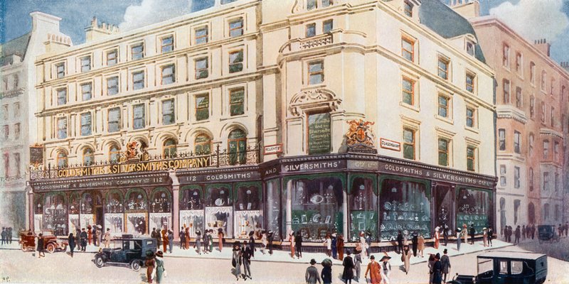 Goldsmiths & Silversmiths Company Ltd, 112 Regent Street von English School