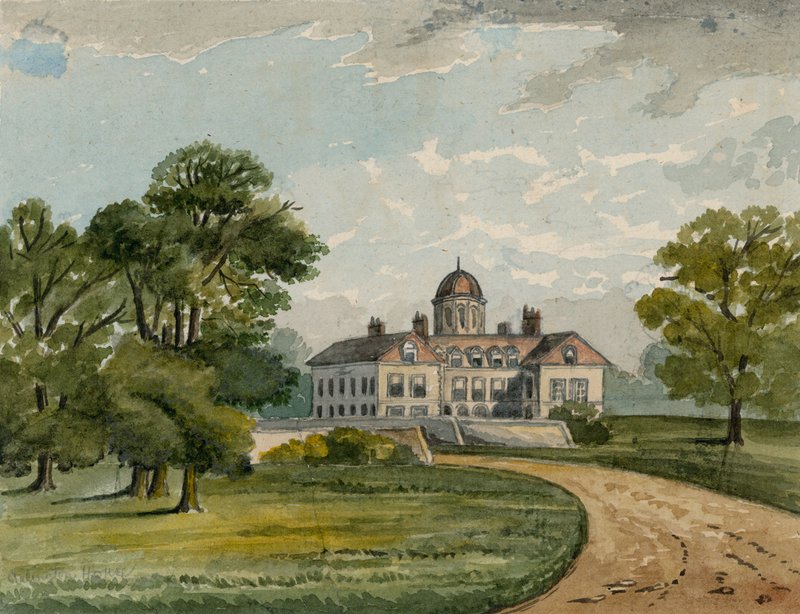Goring House, später Arlington House, am Standort des Buckingham Palace von English School