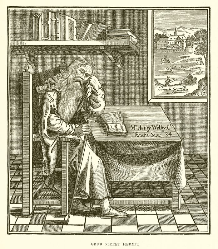 Einsiedler von Grub Street von English School