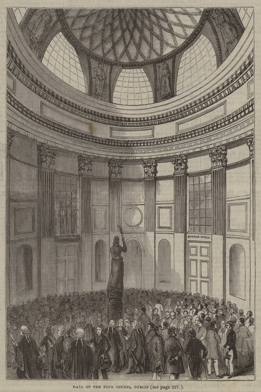 Halle der Vier Gerichte, Dublin von English School