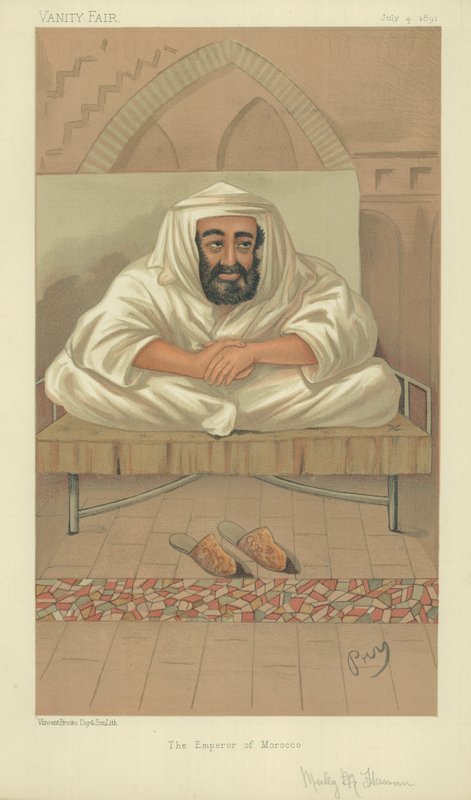 Hassan I., Der Kaiser von Marokko von English School