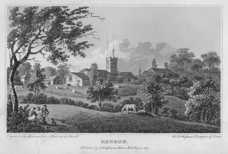 Hendon (Gravur) von English School