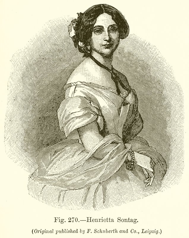 Henriette Sontag von English School