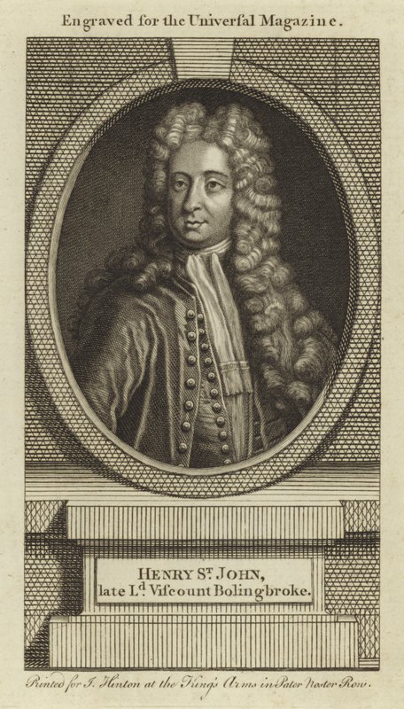 Henry St John, Später Lord Viscount Bolingbroke von English School