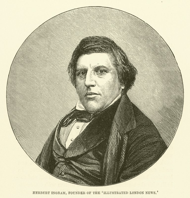 Herbert Ingram, Gründer der Illustrated London News von English School